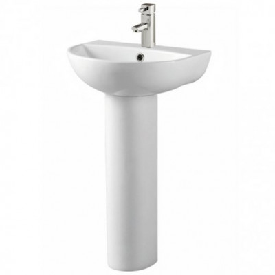 Kameo 1 Tap Hole Basin and Pedestal 