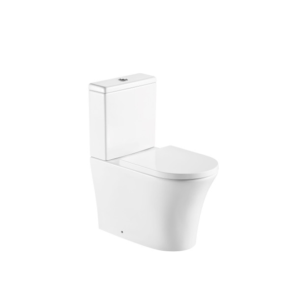 Kameo Close to Wall Toilet with Slim Soft Close Seat