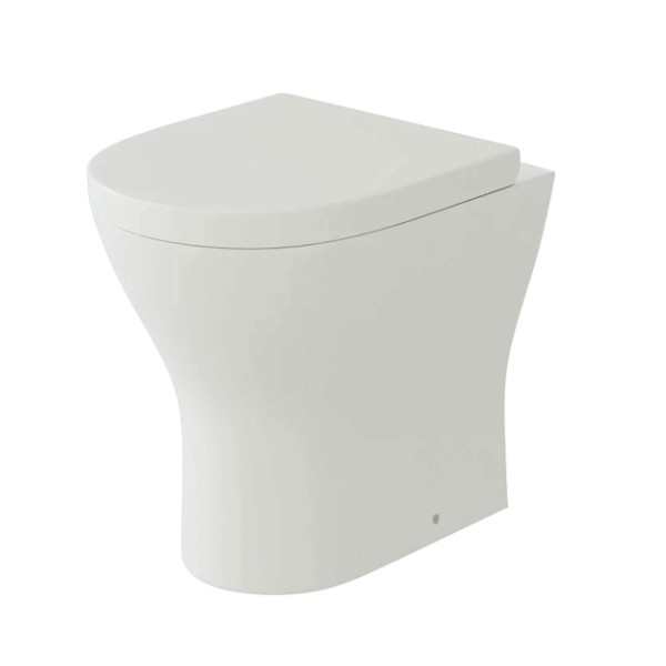 Primo Round Back to Wall Pan with Soft Close Seat