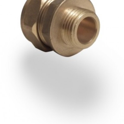 Compression Male Iron Coupler 