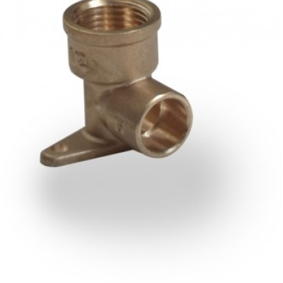 End Feed Wall Plate Elbow 