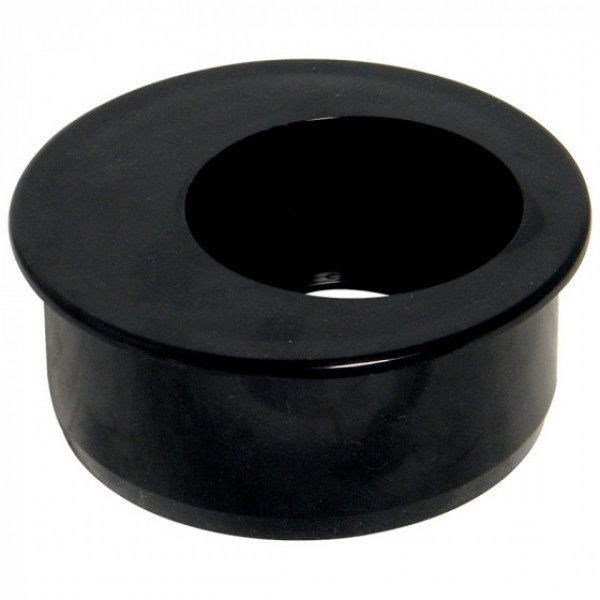 FloPlast 110mm Soil Pipe to Rainwater Pipe Reducer – Black Drainage Fitting SP96