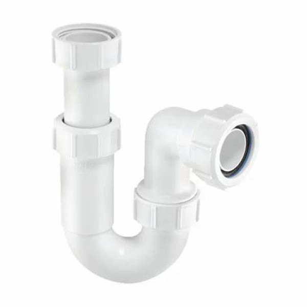 McAlpine 1 1/4" Adjustable Swivel P Trap ASA10