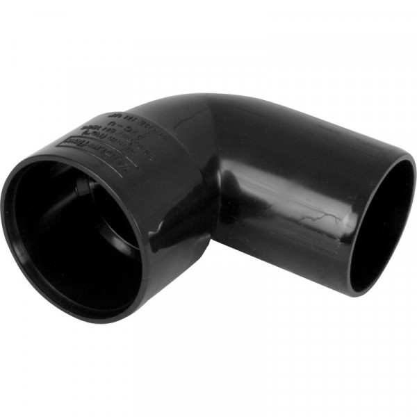 Solvent Weld M+F Elbow Black