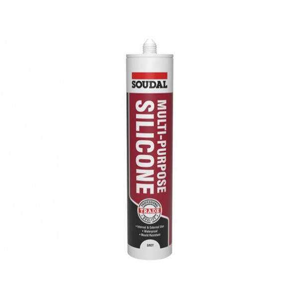 Soudal Grey Silicone 