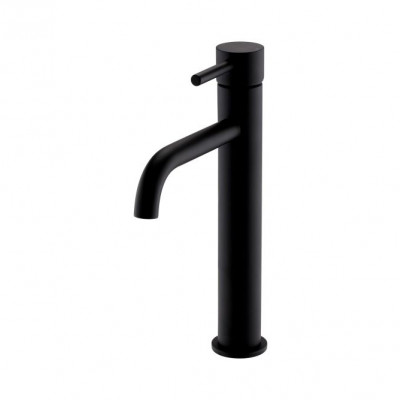 Nero Round Hi-Rise Mono Basin Mixer 