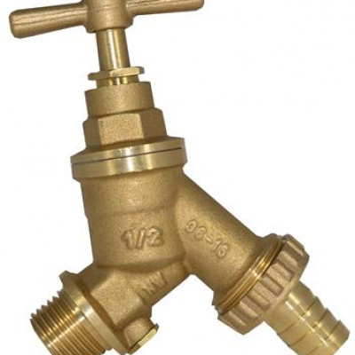 Bib Tap 1/2" With Double Check Valve
