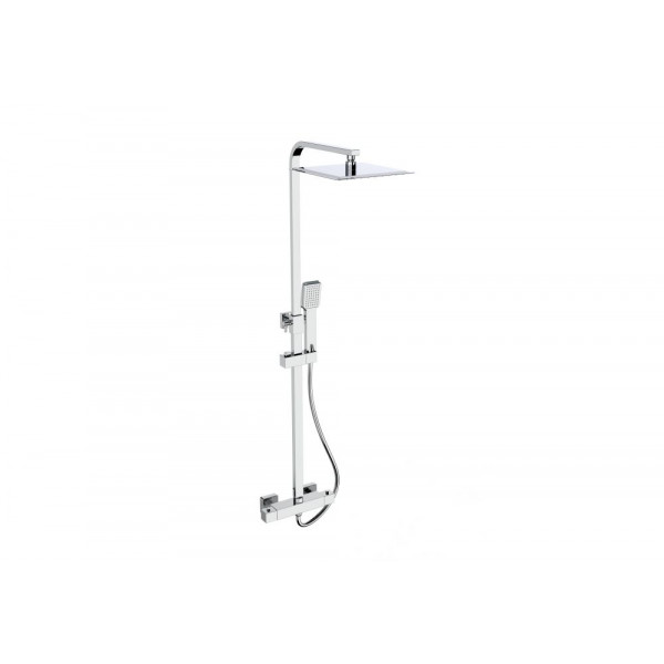 Pure Thermostatic Bar Shower With Overhead Drencher 